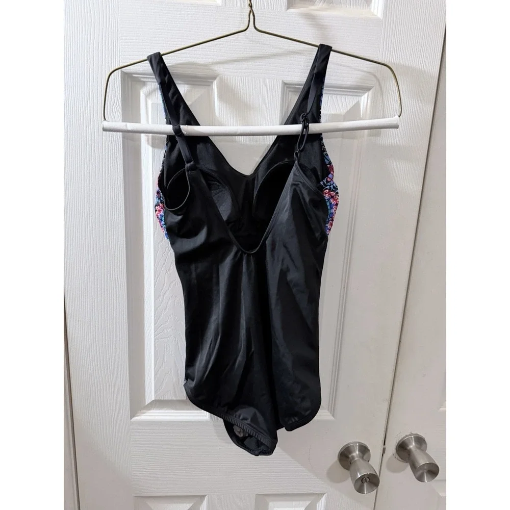 Women's Slimming One Piece Swimsuit by Embrace‎ your Curves Georgia Small 4-6
